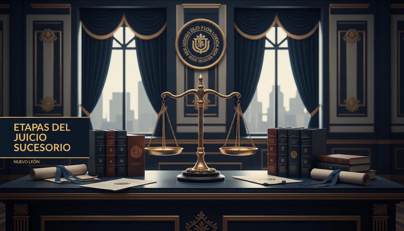 Etapas de un juicio sucesorio en Nuevo León
