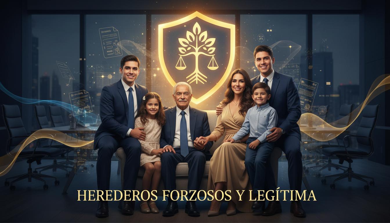 ¿Quiénes son los herederos forzosos?